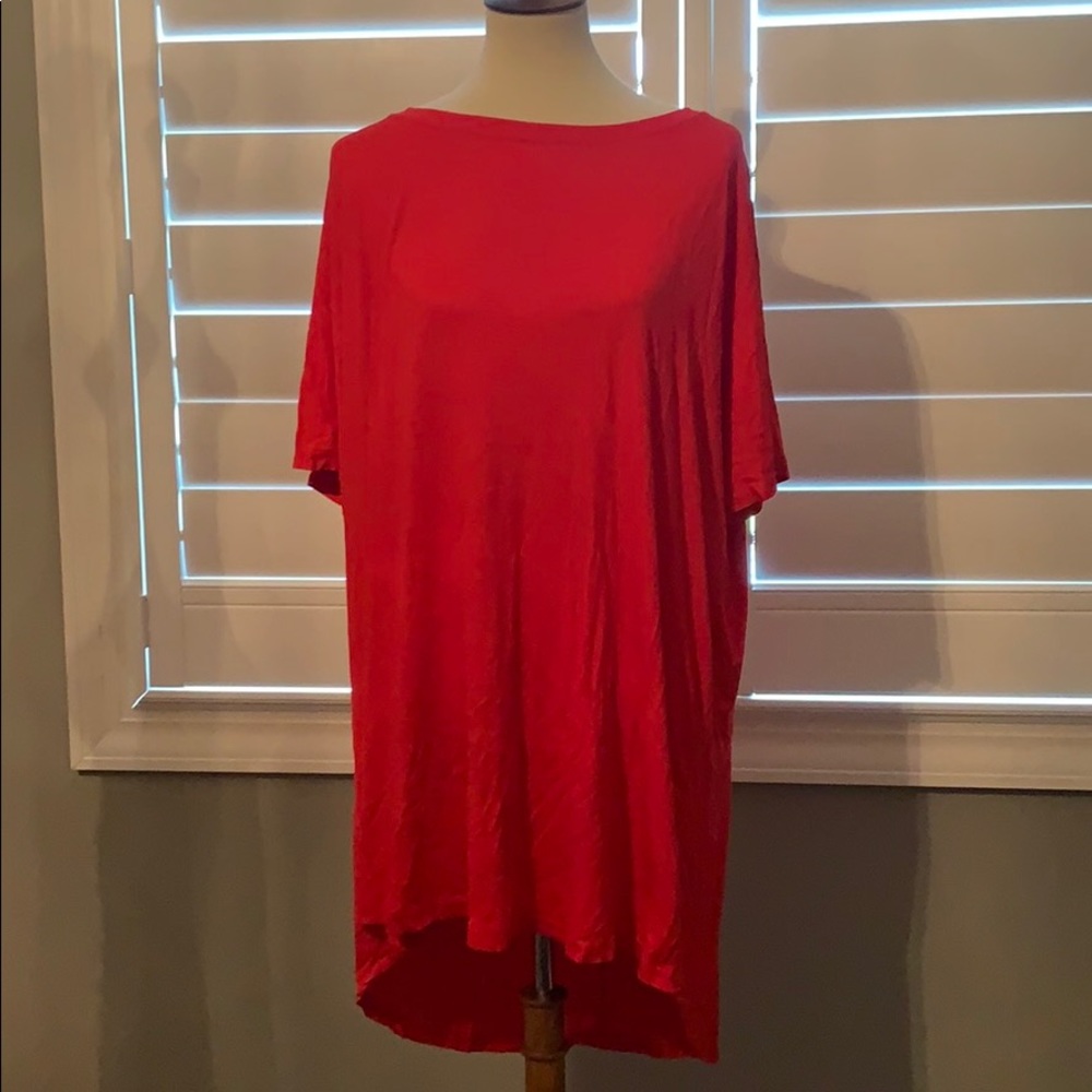 Red dress
